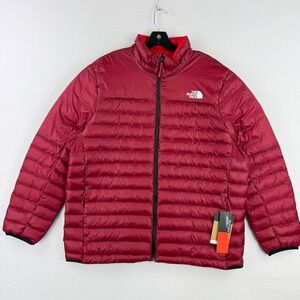 The North Face Terra Peak ThermoBall Jacket Mens XL Beetroot‎ Red Pertex NWT
